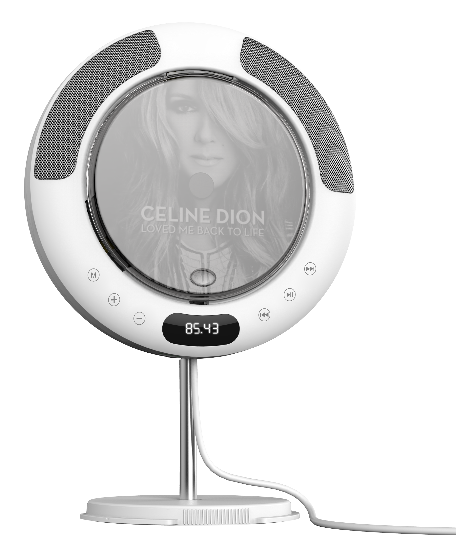 Portable CD Player With Bluetooth FM Radio Wall Mounted And Desk Sta portable-cd-player-with-bluetooth-fm-radio-wall-mounted-and-desk-sta