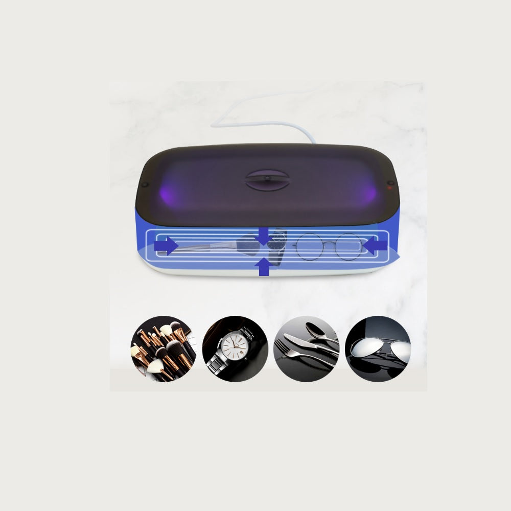 UV Cell Phone Sanitizer Portable UV Light Sterilizer Cleaner Box ...