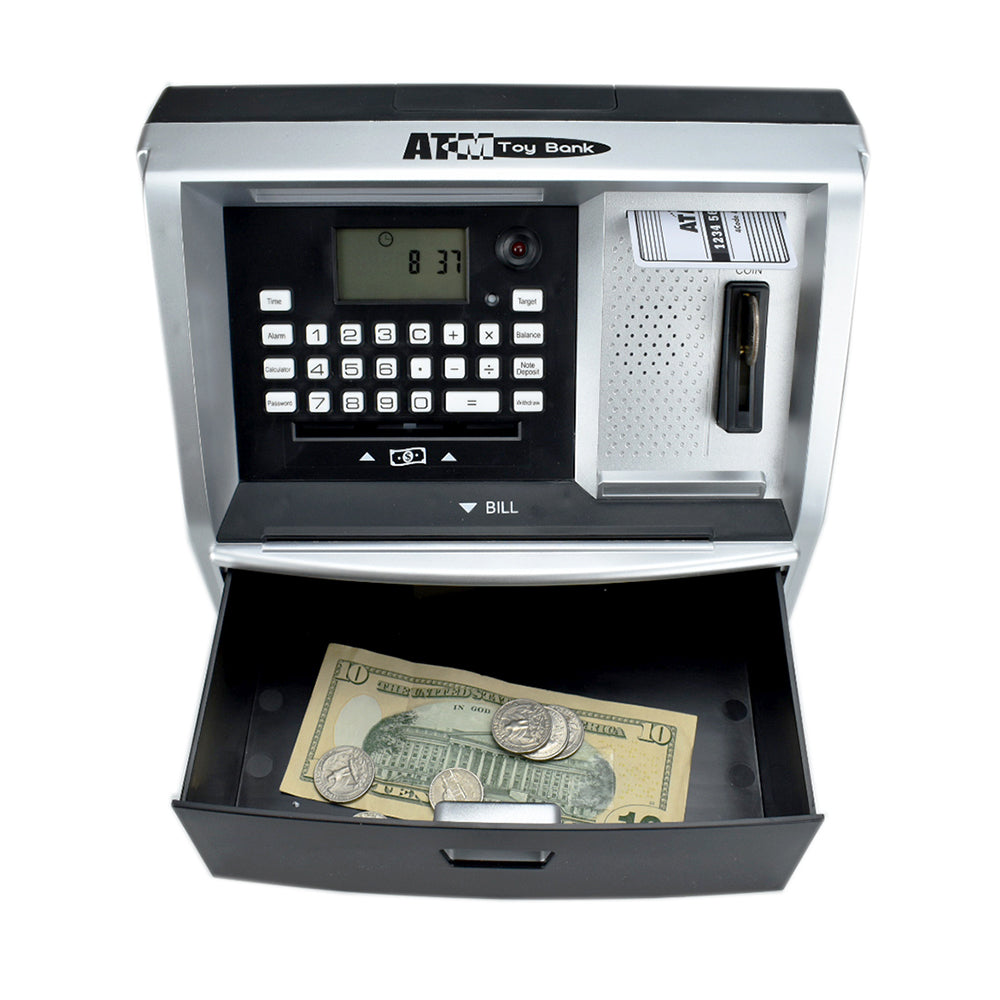 Talking ATM Savings Bank, Digital Piggy Bank, ATM Money Coins Machine ...
