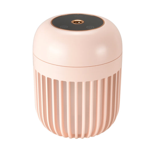 Portable Mini Humidifier, 600ml Small Cool Mist Humidifier, USB C Rechargeable Humidifier and Night Light for Baby Bedroom Travel Office Home Car, Super Quiet