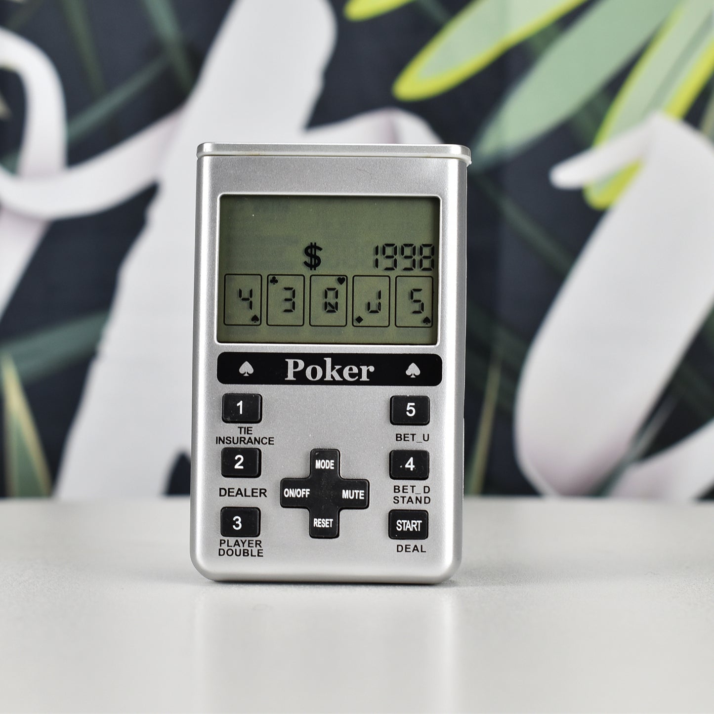 Electronic Poker Game Handheld 7 in 1